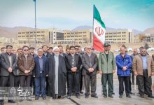 مراسم تجدید میثاق ، گلباران و عطر افشانی در مزار شهدای گمنام دانشگاه های شاهرود 